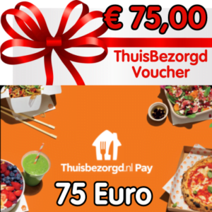 ThuisBezorgd Voucher 75 euro