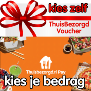 ThuisBezorgd Voucher kies je bedrag