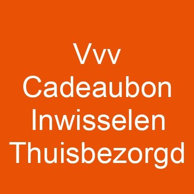 Vvv Cadeaubon Inwisselen Thuisbezorgd