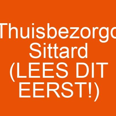 Thuisbezorgd Sittard (LEES DIT EERST!)
