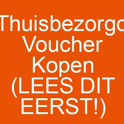 Thuisbezorgd Voucher Kopen (LEES DIT EERST!)